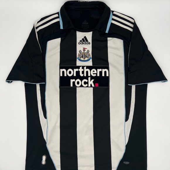 Newcastle United 2007/2008 Home ORIGINAL Adidas VTG Rare Soccer Jersey (M) - Picture 1 of 9